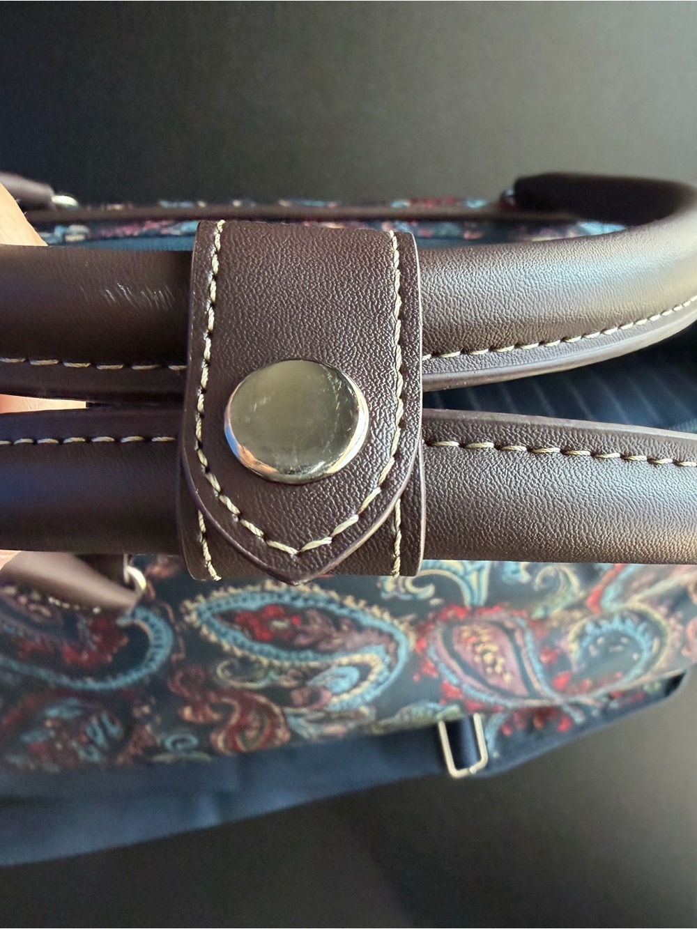 Chaps Richmond Park Paisley Carry  On Travel bag 19" - Picture 6 of 14